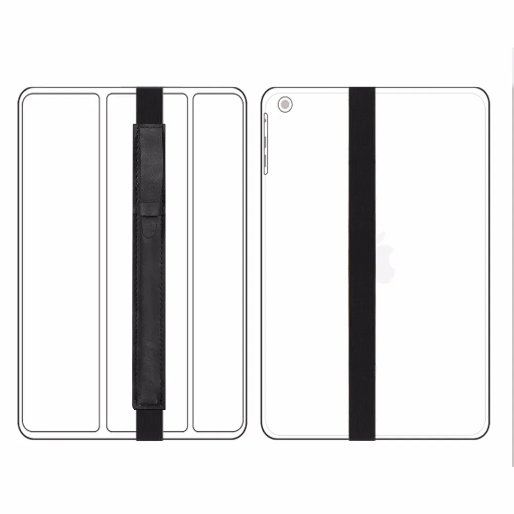 Роскошный чехол из искусственной кожи для Apple Pencil сенсорного экрана держатель