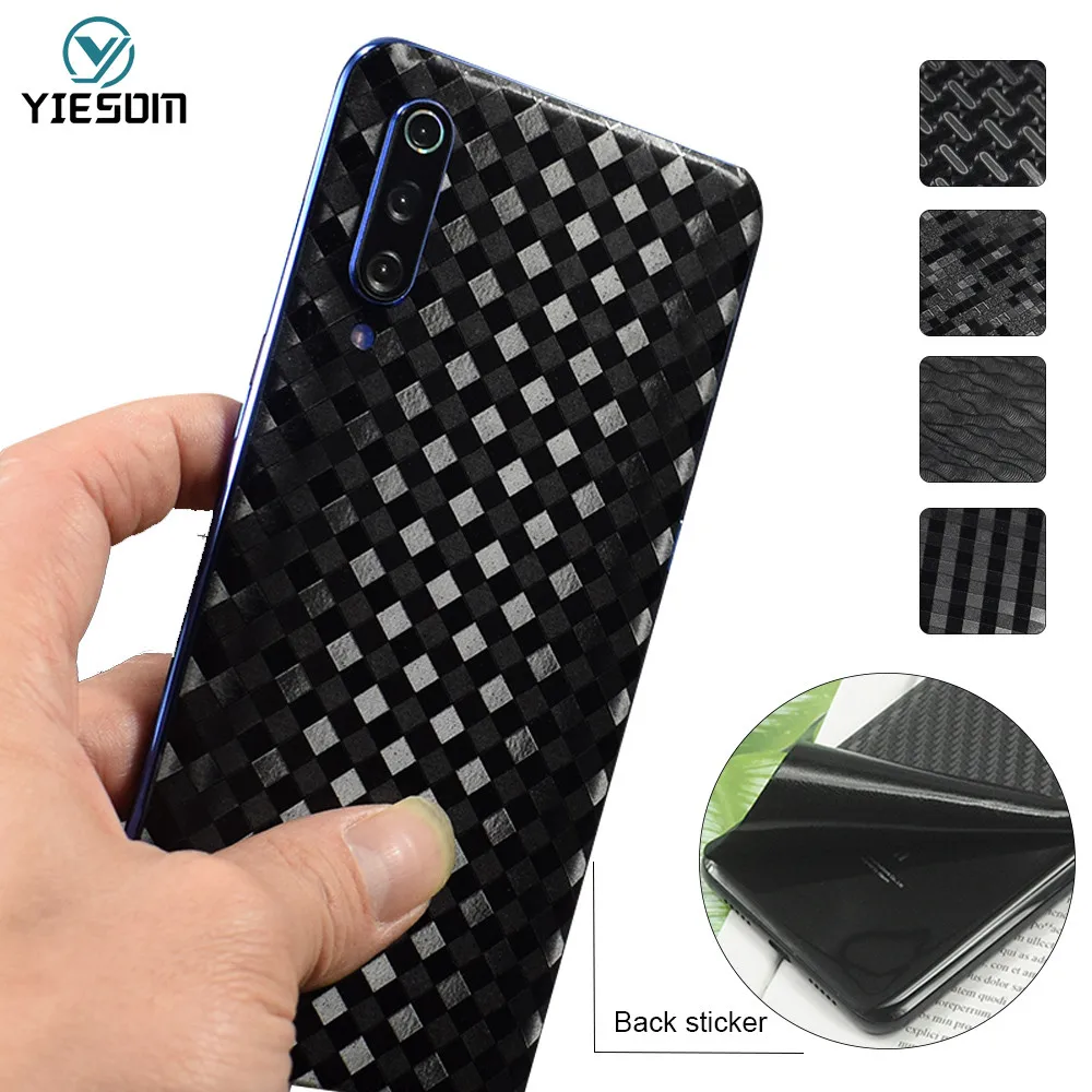 Phone Sticker For Xiaomi Mi Mi9 9 8 Lite A2 MiX3 Film Carbon Fiber Protective Redmi Note 7 5 6 Pro |