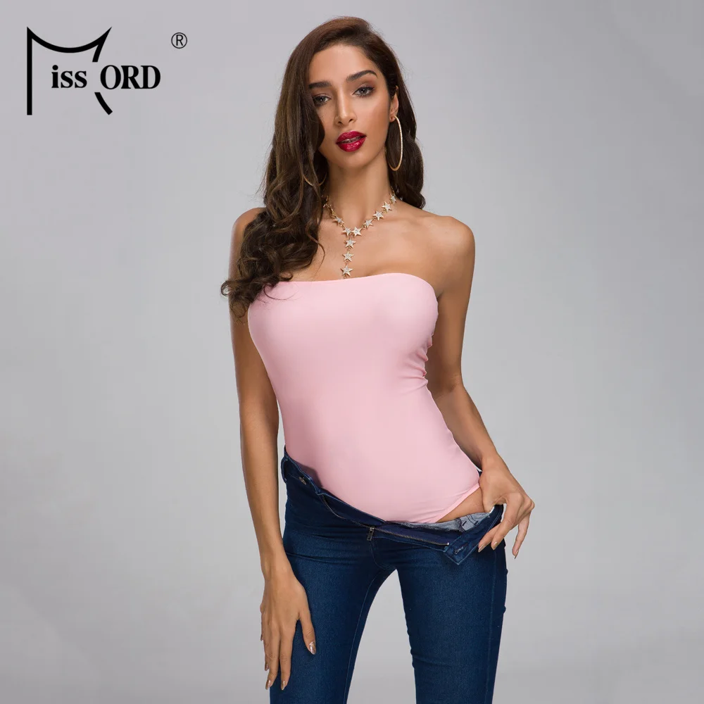 Missord 2019 Для женщин Летнее сексуальное платье с открытыми плечами купальники