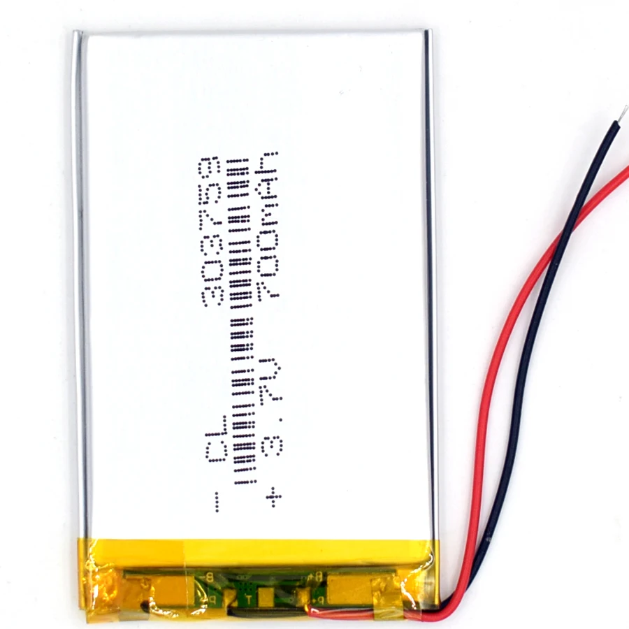 3 7 в 700 мАч 303759 литий-полимерный перезаряжаемый аккумулятор Li Po ion для GPS Bluetooth LED TOY