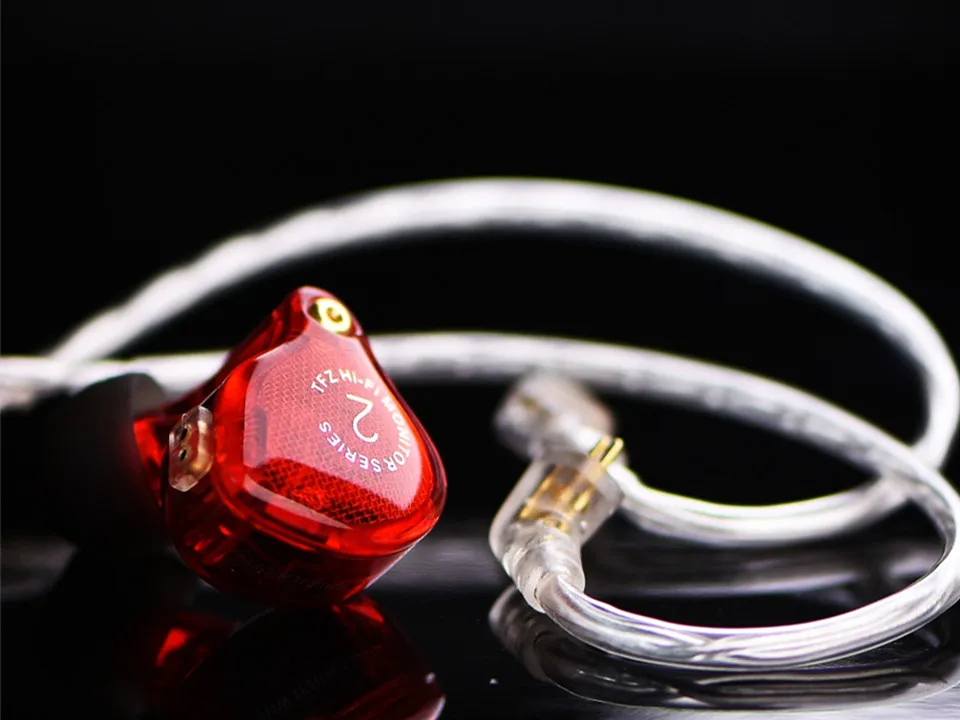 TFZ Серия 2 Динамический драйвер HiFi Audiophile 2-контактный съемный наушники-вкладыши IEMs
