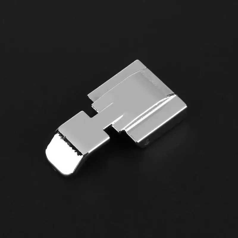 Металлическая молния прижимная лапка для домашней швейной машины односторонняя