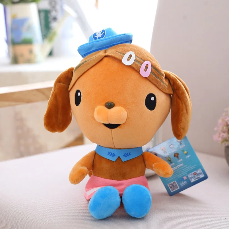 19 см Kawaii Octonauts плюшевые игрушки капитан барнаклс милый песо шеллингтон Dashi