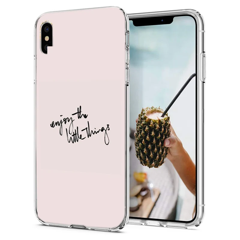 Soft Silicone For iPhone X XS XR Case Cover Painted iPhone6 7 8 plus Max Phone Back Protective M131 |