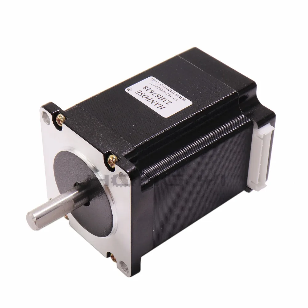 20 шт. Nema23 шаговый двигатель FL57STH76-2804A(23HS8430) 4-свинец 270oz-in 76 мм 2.8A биполярный CE ISO по ограничению на использование опасных материалов в производстве фрезерный станок с ЧПУ гравировальный станок