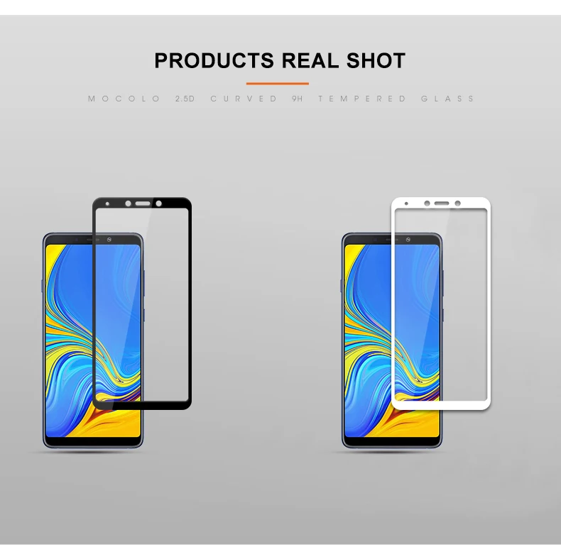 Mocolofor samsuny A9 закаленное Стекло H и H+ Pro Полное покрытие Экран протектор для samsung Galaxy A6 A7 A8 плюс A9 защитная пленка