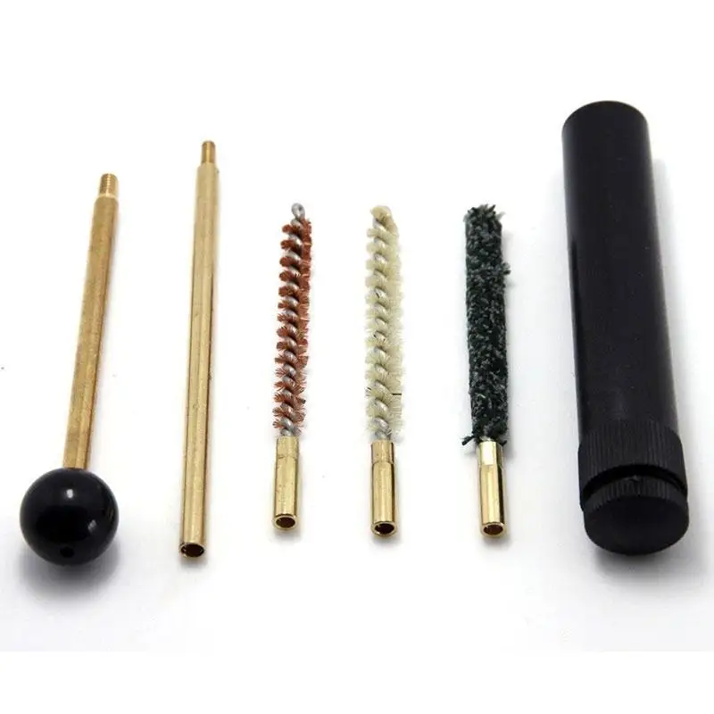 tactical gun accessories M4 ar15 Brush Cleaning kit .357 .38cal 9mm for hunting airsoft | Спорт и развлечения