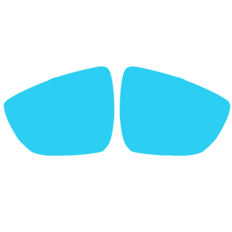 

2PCS Anti Fog Car Window Clear Film Car Rearview Mirror Protective Film For Ford Focus 4 2018 2019 External Accessories Sticker