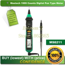 Mastech MS8211 ручка-Тип Автоматический цифровой мультиметр с бесконтактным AC Напряжение детектор