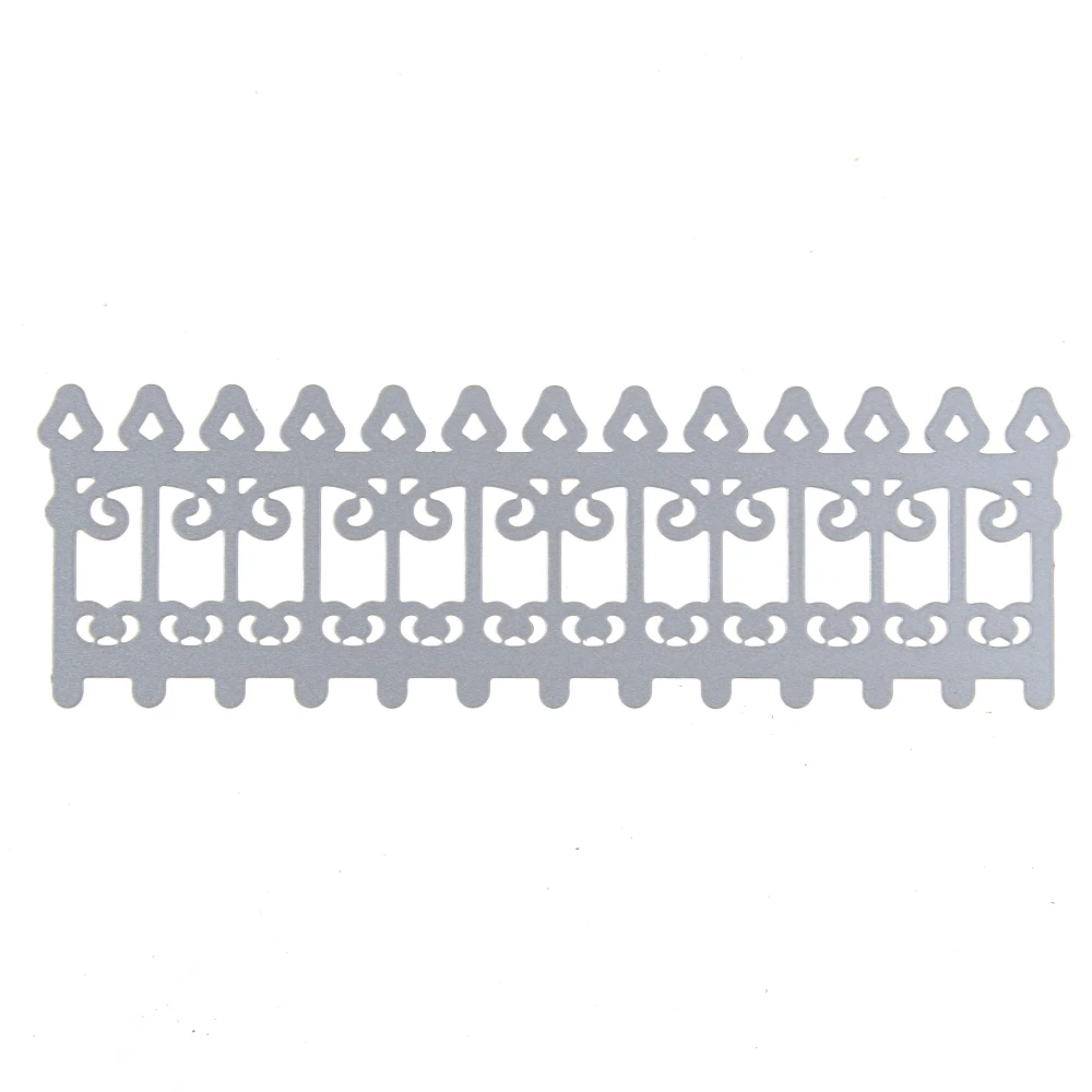120*38 мм новые забор края из углеродистой стали штампы для скрапбукинга тиснение