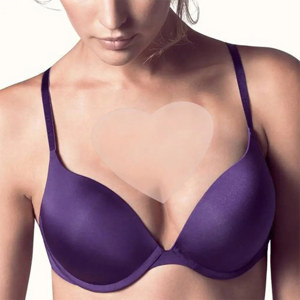 Многоразовые силиконовые патчи для груди 1 шт. самоклеящиеся пластыри в форме