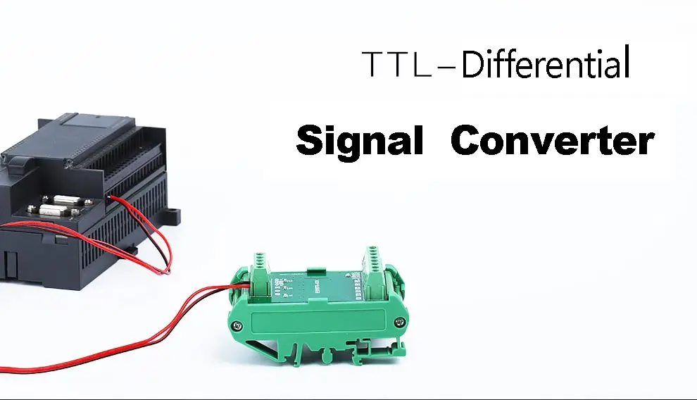 2 3 4 канала конвертер дифференциальный ttl в коллектор HTL сигналы клеммные блоки пластина PLC NPN и PNP ttl-2/3/4CH