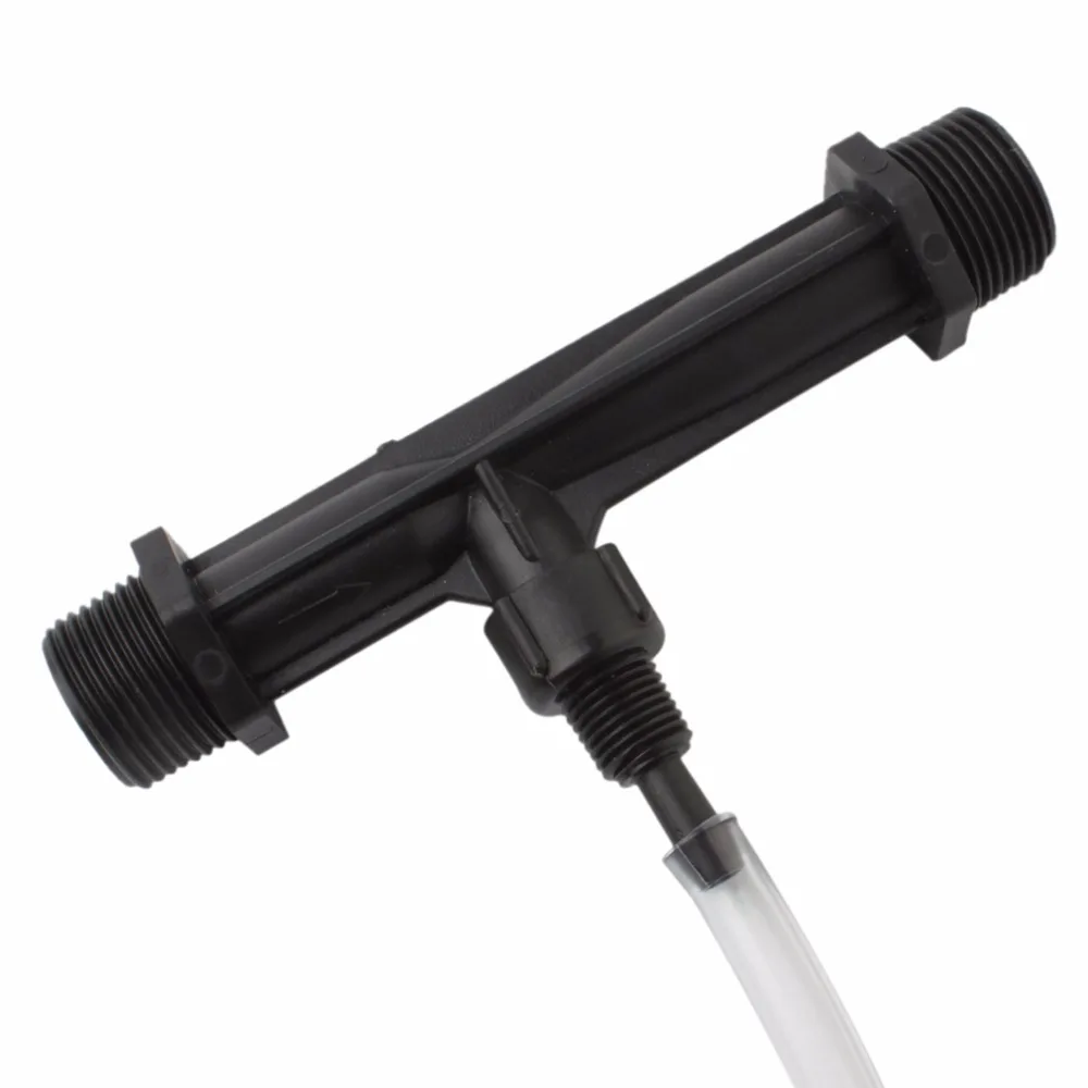 Черное устройство для капельного орошения G3/4 дюйма инжектор удобрений Вентури