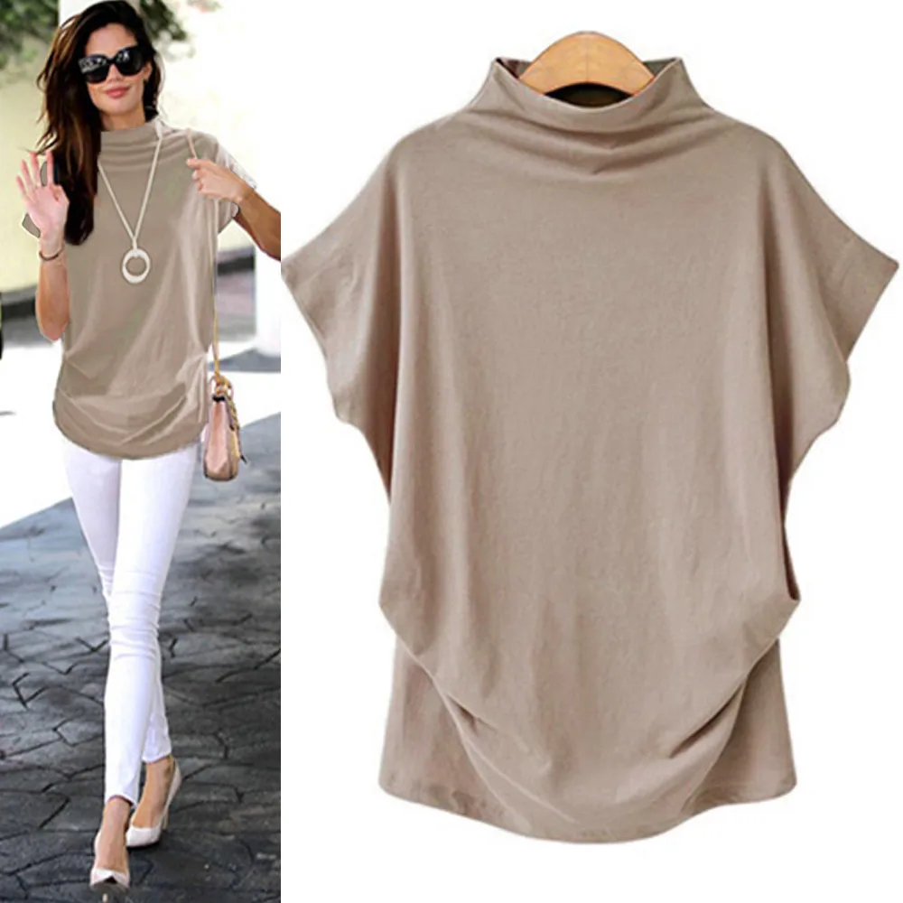 2019 New Fashion Women Casual one shoulder skew collar Long Sleeve Solid Cotton Shirt Top Tunic Blusas Mujer | Женская одежда