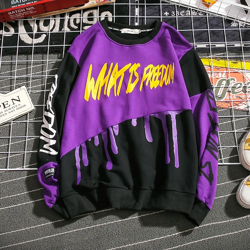 MOST&ampRAREFUR Fashion Hiphop Element Casual Hoodies Dance Trend Sweatshirts | Мужская одежда