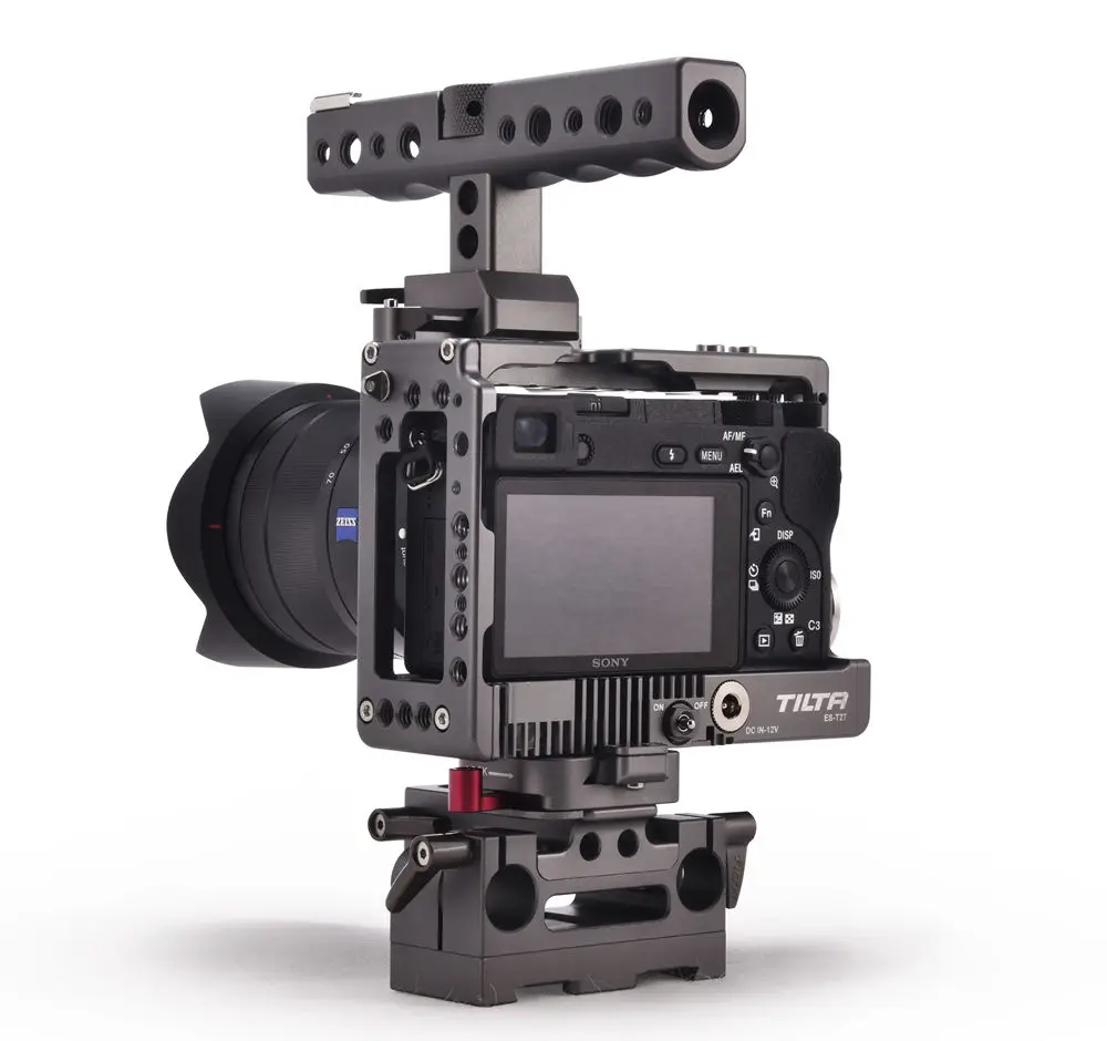 TILTA Rig для sony A6000 A6300 A6500 камера ручная клетка опорная пластина верхняя ручка