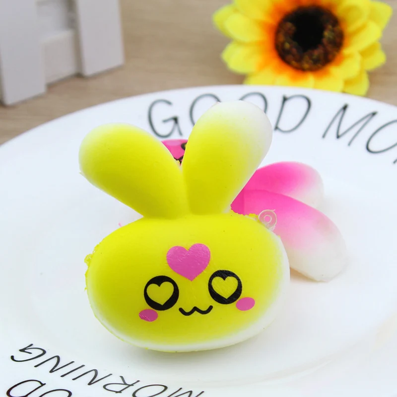 Новые милые сжимаемые игрушки-кролики для снятия стресса забавные игрушки детей