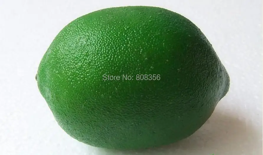 Искусственные фрукты 30 шт. модель зеленого/желтого лимона игрушечные украшения