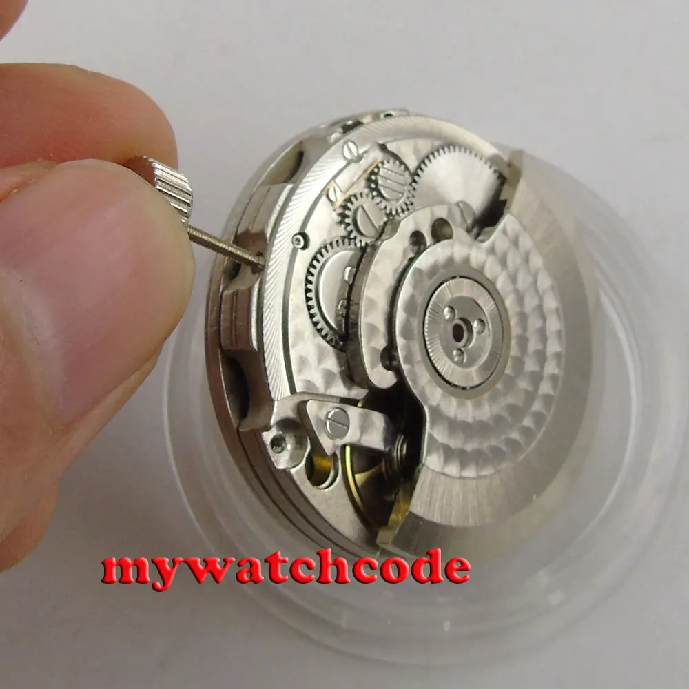 Автоматические механические мужские классические винтажные часы с механизмом