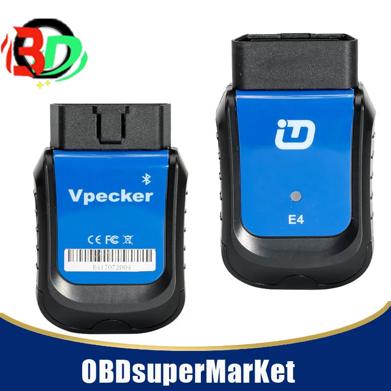 VPECKER E4 Многофункциональный планшет диагностический инструмент Bluetooth сканер для