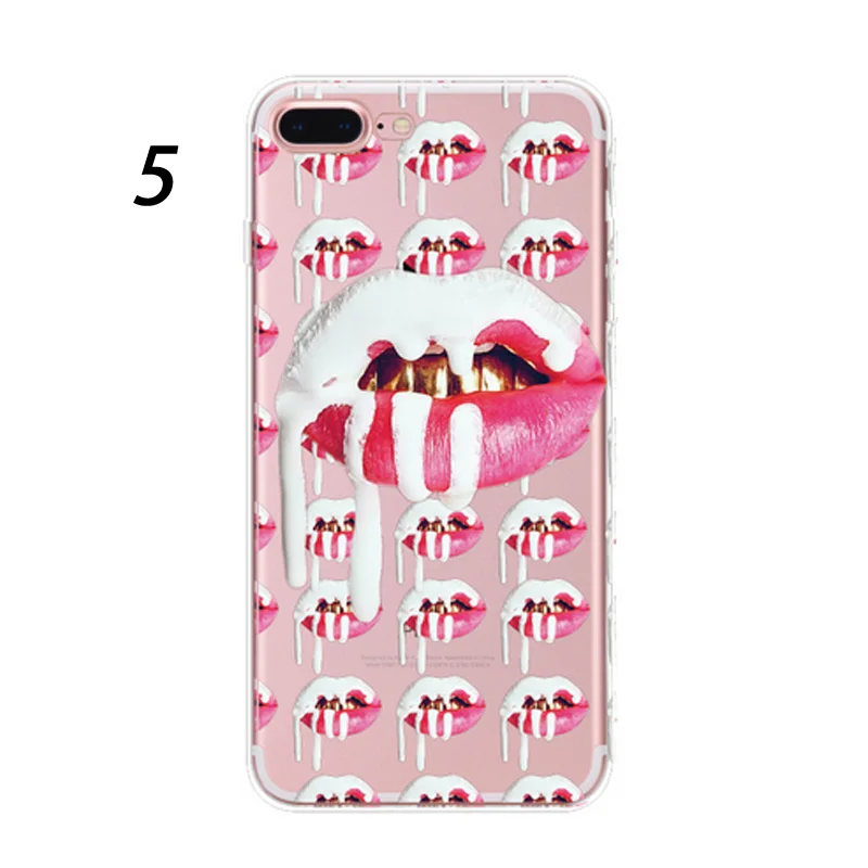 Новый стиль крем Средства ухода за губами узор живопись ТПУ Мягкая телефон Coque