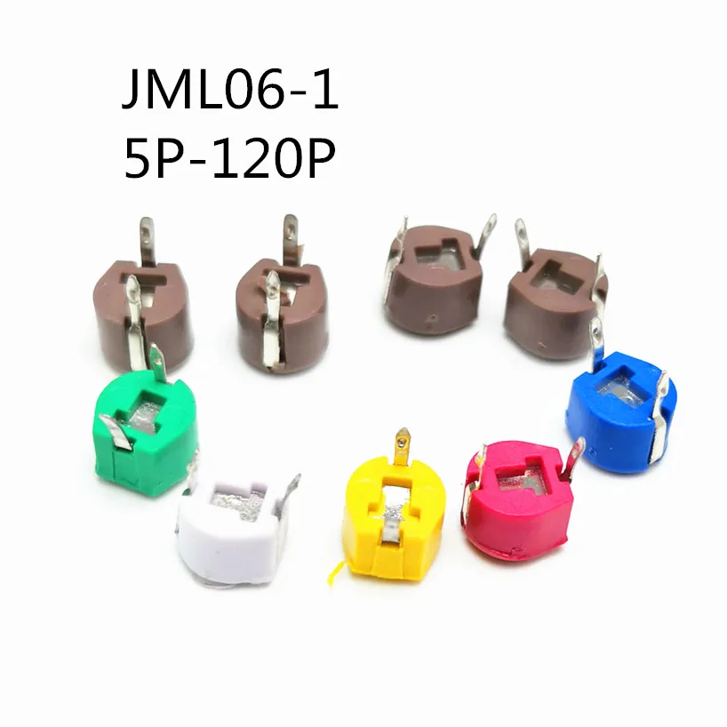20 шт./лот оригинальный JML06 1 120P 120pf 6 мм DIP триммер Регулируемый