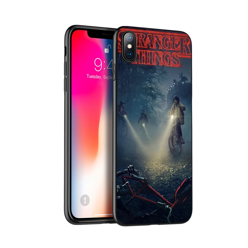 13039 Черный чехол ТПУ для iphone 5, 5s, se, 6, 6s, 7, 8 plus, x, 10, силиконовый чехол для iphone XR, XS, 11 pro, MAX, чехол, странные вещи - Цвет: 13039