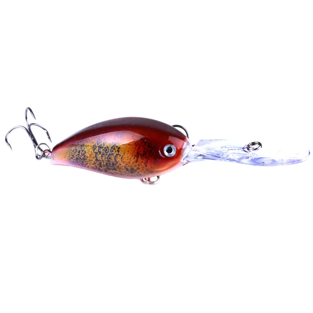 HENGJIA 1pcs Crank bait Fishing lure 12cm 18g Artificial Hard Bait floating Wobblers Carp Tackle | Спорт и развлечения