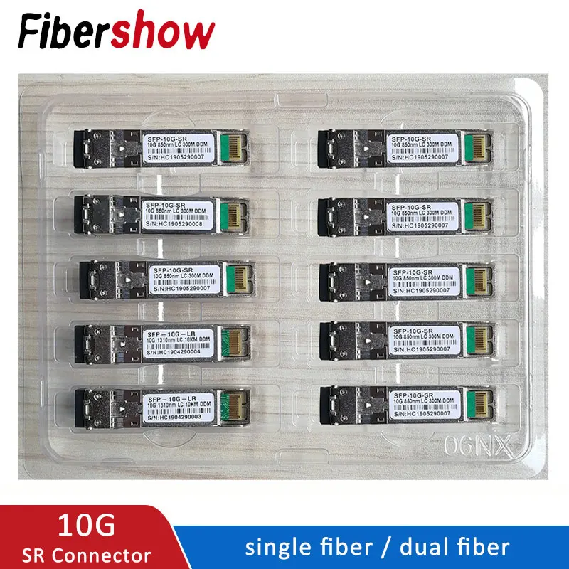 10G SFP модуль BIDI 10GBASE волоконно оптический приемопередатчика SM LC совместимый с