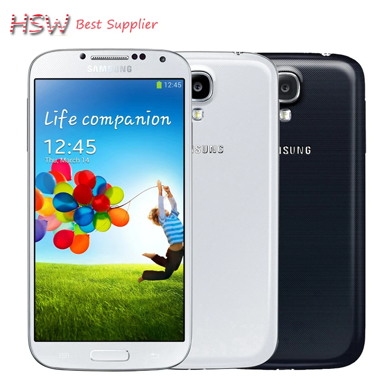 Samsung S4 отремонтированы оригинальный i9500 мобильный телефон четыре ядра 2 Гб