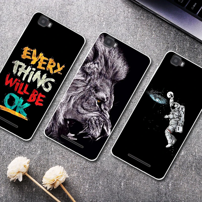 Case For Dexp Ixion El450 Force 5.0 inch Printing Drawing Silicone Phone Cases Cover Inch |
