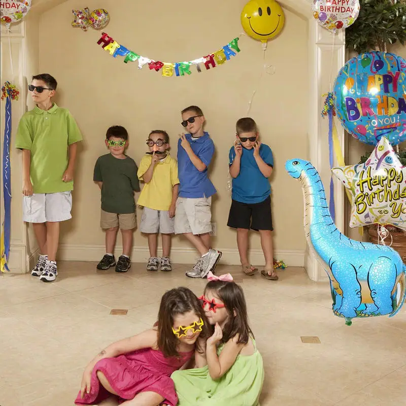 LA MIU БОЛЬШОЙ 68*96 см Алюминий фольга динозавров воздушные шары для домашней