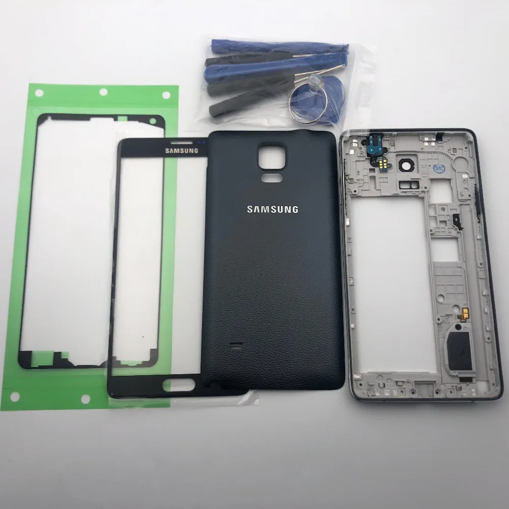 Сменный Чехол с полным покрытием корпуса для Samsung Galaxy Note 4 N910 N910F N910M N910C средняя