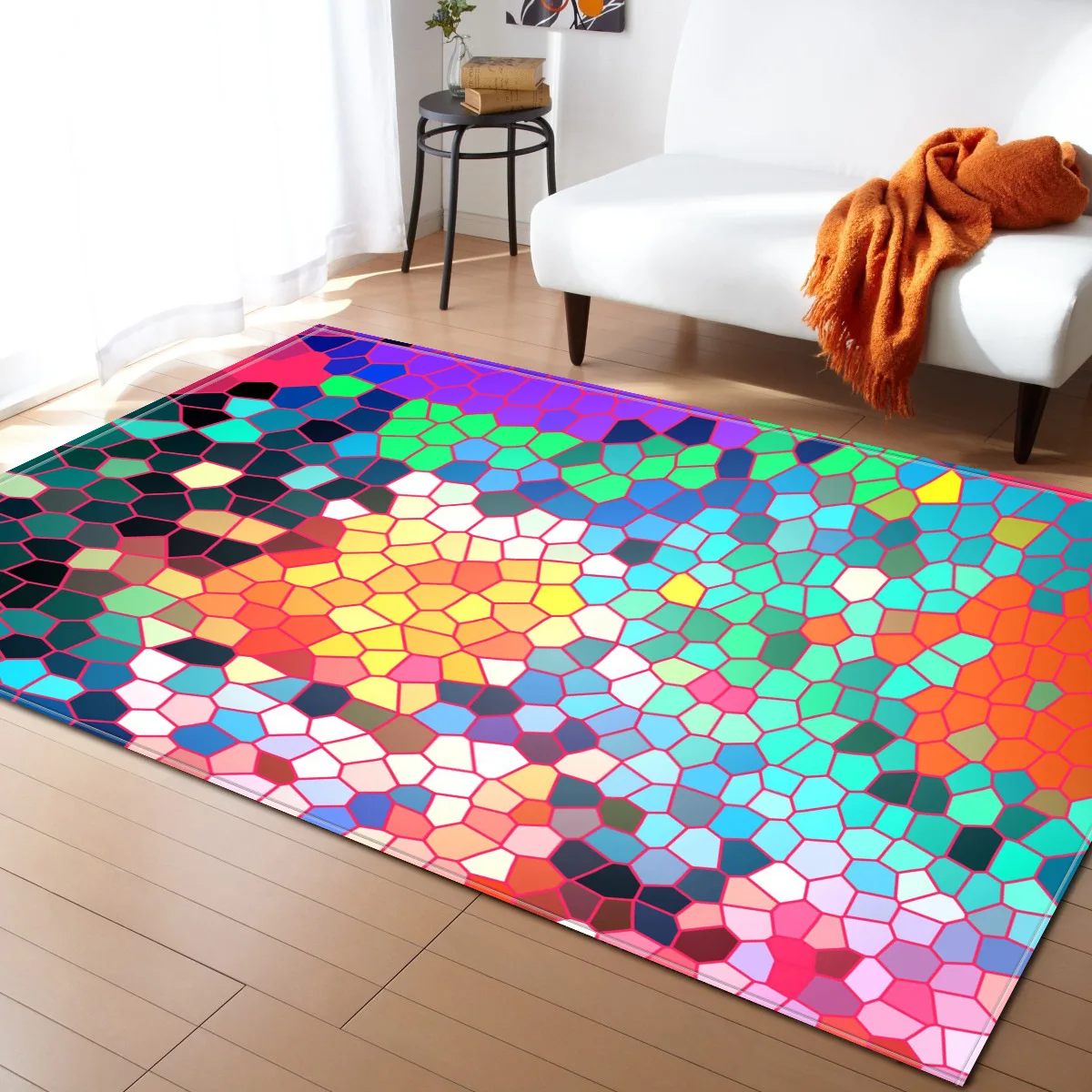 Современные изящные мягкие коврики для гостиной спальни Придверные ванной