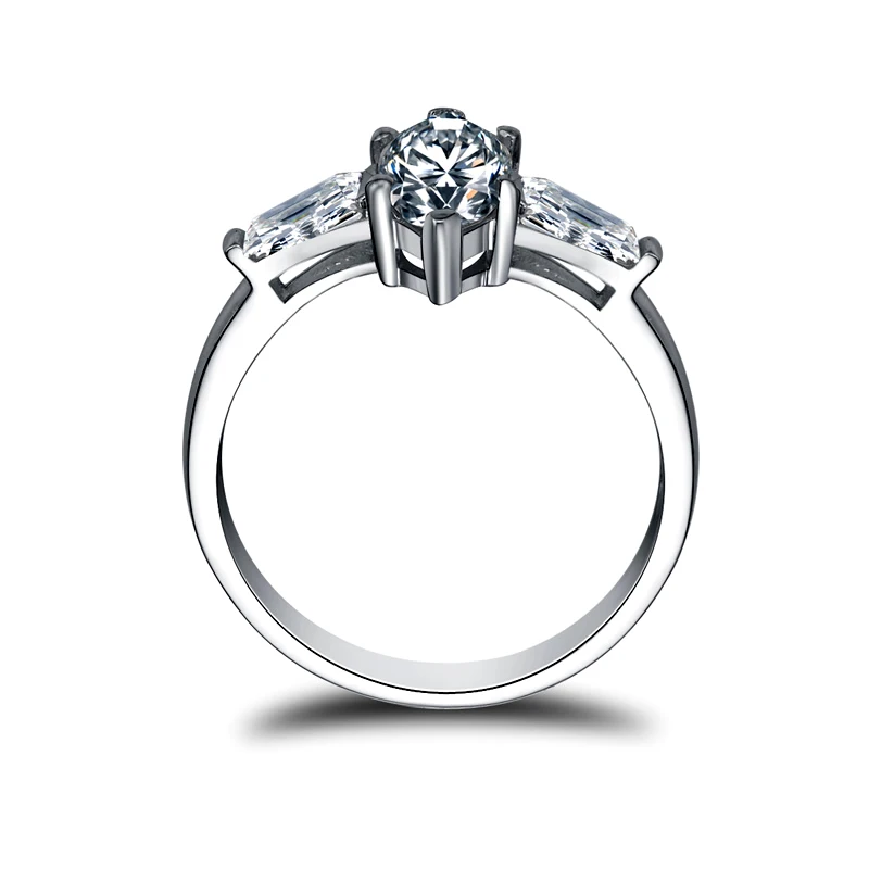 Женское Обручальное Кольцо COLORFISH обручальное кольцо из стерлингового серебра 925