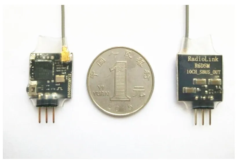 Radiolink R6DSM 2 4G 10 каналов приемник DSSS FHSS Спектр распространения для передатчиков AT9