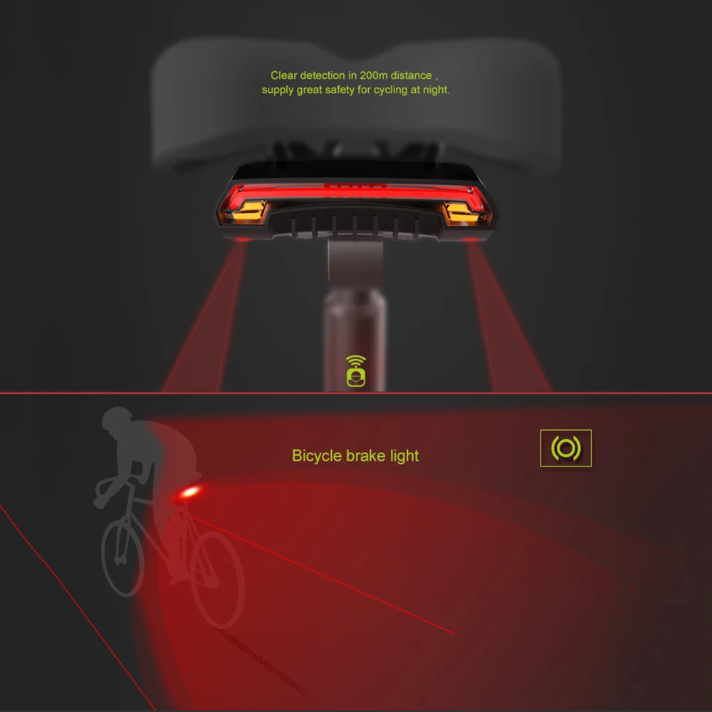 Умный велосипедный фонарь Meilan X5 с дистанционным указателем поворота