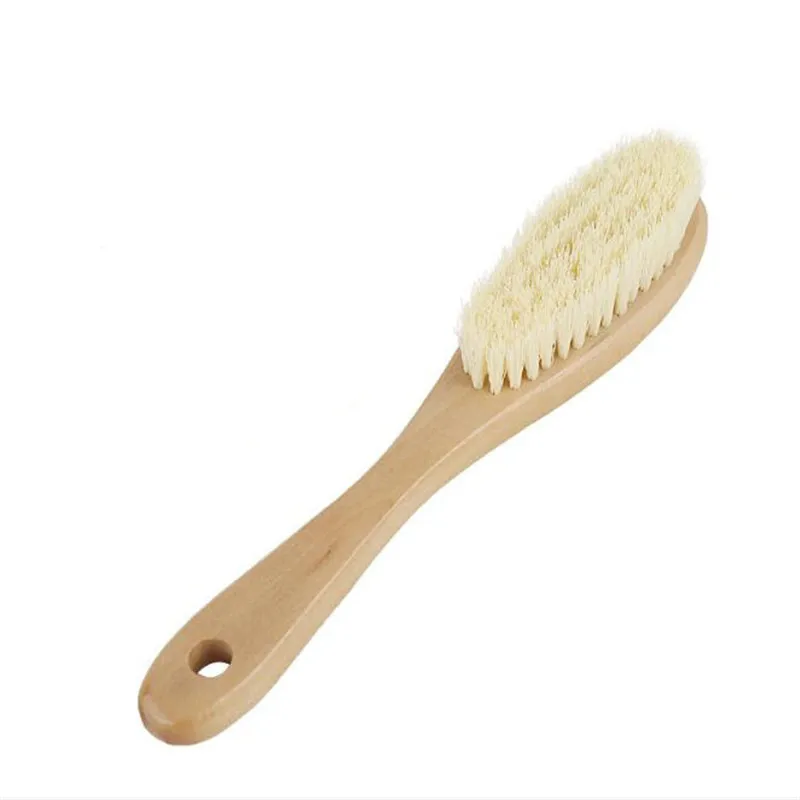 Щетка для чистки с твердой деревянной ручкой многофункциональная щетка одежды