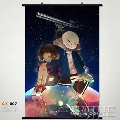 Аниме 60*90 домашний декор плакат Настенные Прокрутки undertale | Дом и сад