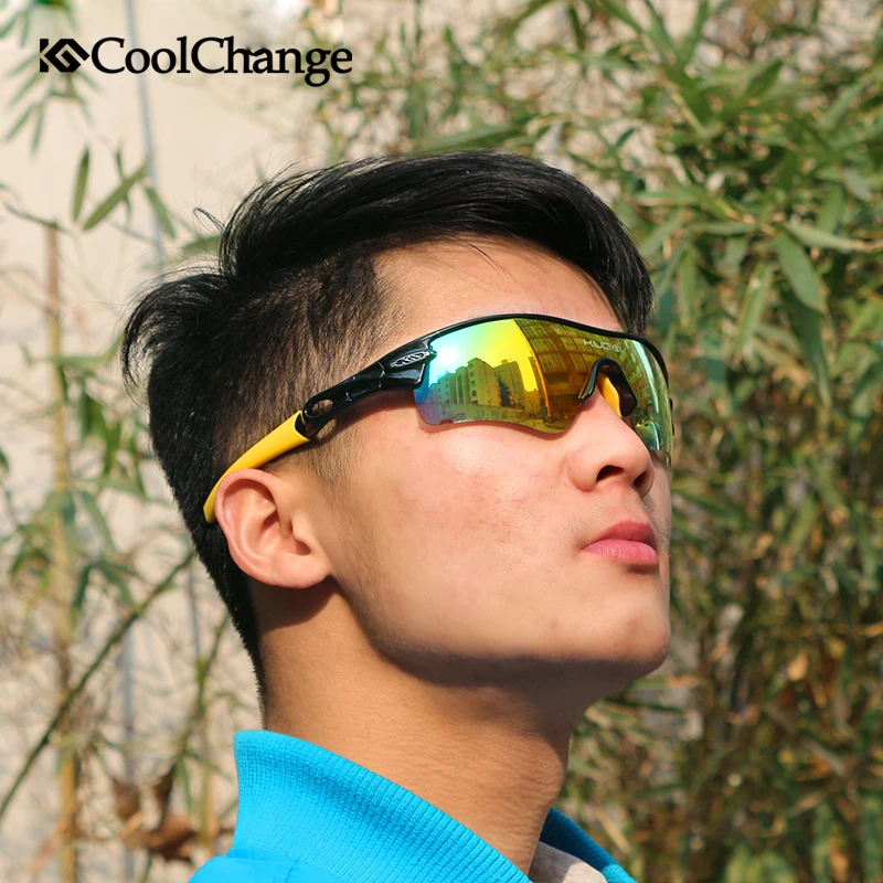 CoolChange 5 линз поляризованные велосипедные солнцезащитные очки для спорта на