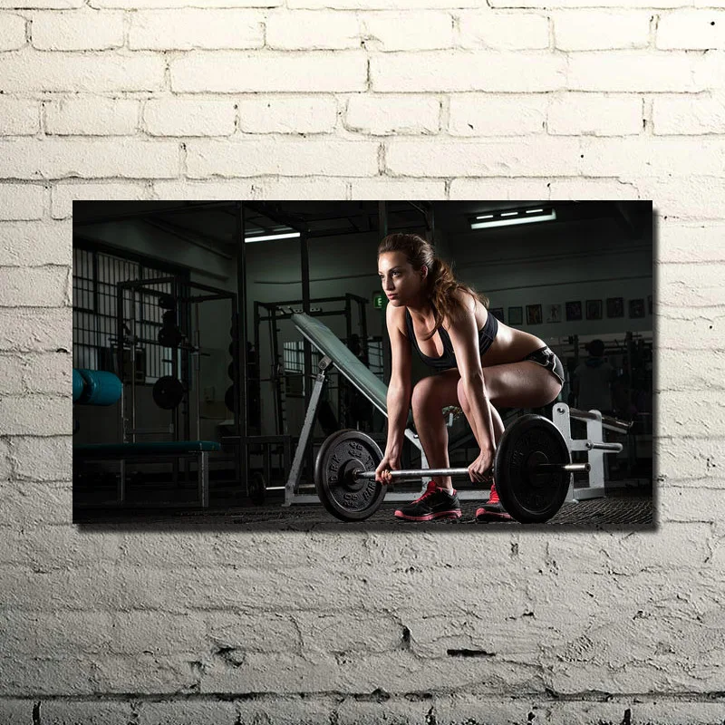 Мотивационная для бодибилдинга Цитата арт шелка печати плакатов 13x20 24x36 дюймов