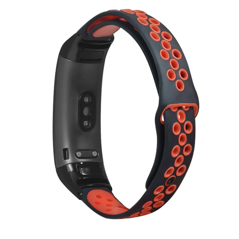 Силиконовый ремешок для часов Centechia HUAWEI Band 3/3 Pro HSJ-19 | Электроника