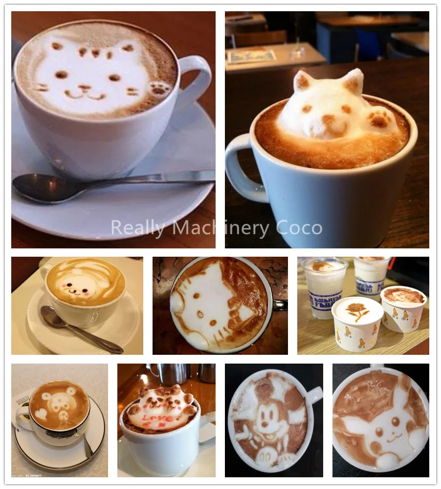 

Coffee Printer Milktea Printing Machine with WIFI Flatbed Printer For printing Cake Dessert