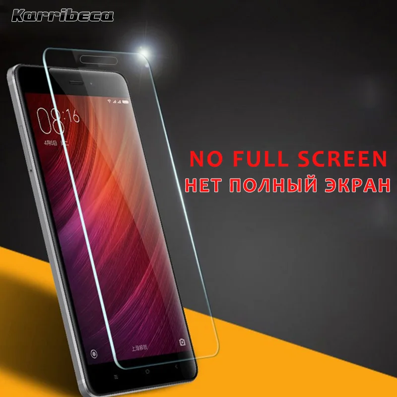 5 шт. 9H нет полный экран защитное стекло для ксаоми ксиоми Ксиомиа xiaomi redmi note 4