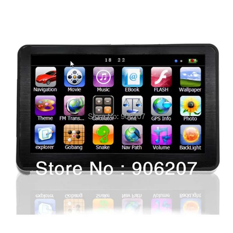 New Arrival HD 7&quot Car GPS Navigation 800MHZ FM Transmitter Window CE 6.0 SDRAM 128MB 4GB Flash Card Maps | Автомобили и