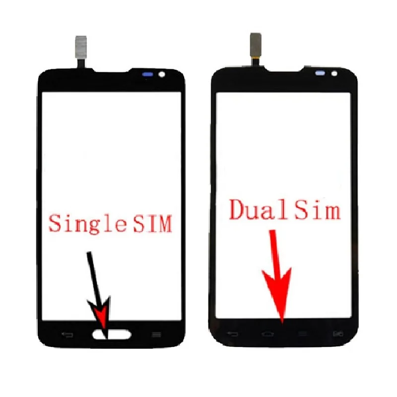 Для LG Optimus L70 D325 D321 D320 ЖК дисплей экран + сенсорный дигитайзер сенсор клей