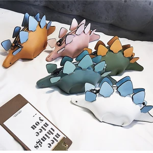 Креативная сумка-мессенджер с рисунком Хамелеона, Забавный 3D динозавр, животные, сумки через плечо для женщин, 2020