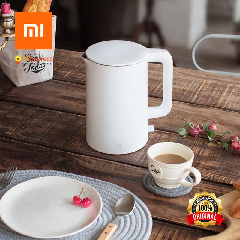 Оригинальный электрический чайник Xiaomi Mijia 304 л бытовой из нержавеющей стали с