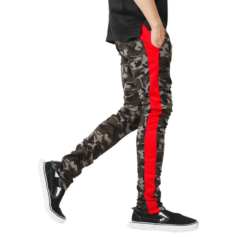 Мужские камуфляжные комбинезоны повседневные спортивные брюки с карманами