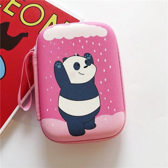 38 9,5 см* 13,3 см коробка для наушников на молнии сумка для хранения Cinnamoroll Русалка стеллалу Две звезды чип медведь шаблон - Цвет: 38
